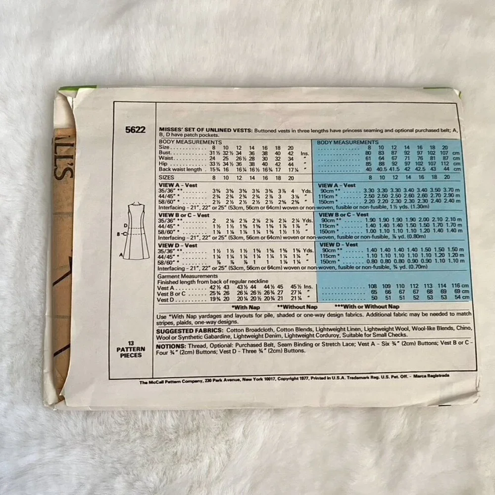 McCall's Sewing Pattern - Picture 2 of 2